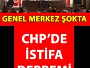 CHP’de İstifa Sarsıntısı