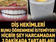 2 Dakikada Sarı Dişleri Bu Yöntemle Beyazlatın ve Ağız Kokusunu Yok Edin