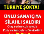 Son Dakika: Ünlü Sanatçıya Saldırı