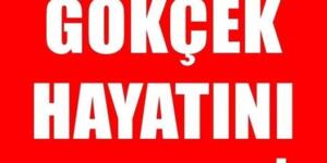 Son Dakika… Gökçek Hayatını Kaybetti