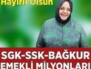 Bir İlk Gerçekleşti! SGK, SSK, Bağ-Kur, Emekli Milyonlarca Kişiyi Kapsıyor